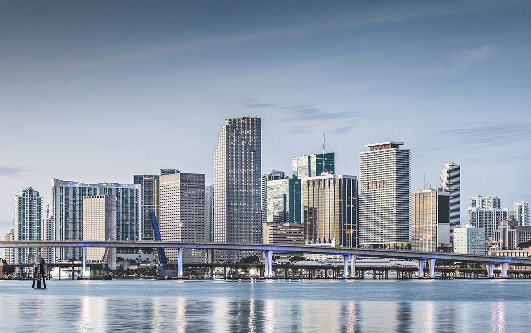 Miami Florida United States Skyline Accelya Global