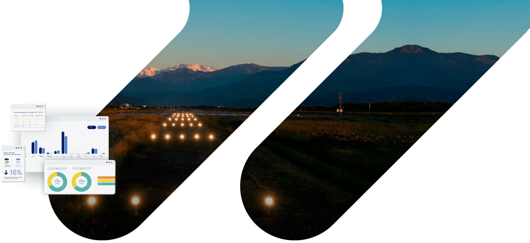 Airplane Runway with Mountains in Background Accelya Global